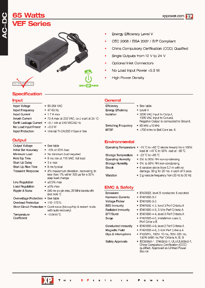 VEF65US19_8921952.PDF Datasheet