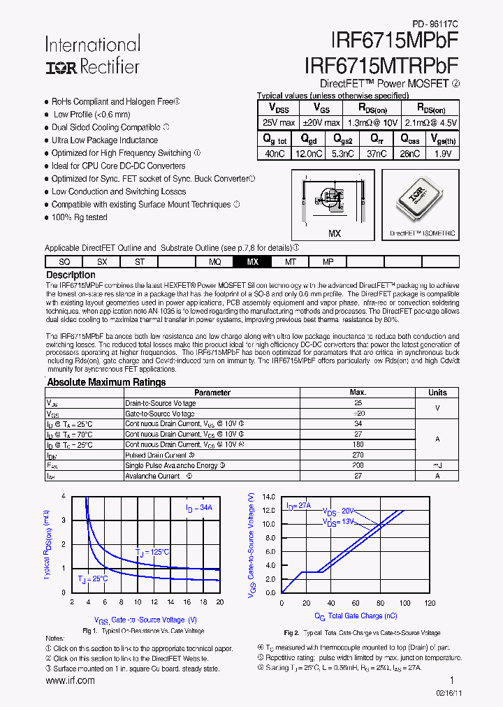 IRF6715MPBF-15_8924972.PDF Datasheet