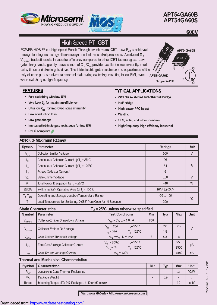 APT54GA60B_8925984.PDF Datasheet