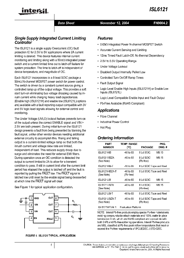 ISL6121HIBZA-_8928907.PDF Datasheet