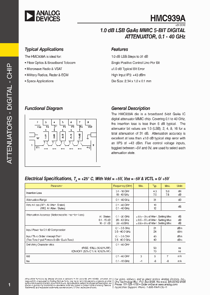 HMC939A_8930806.PDF Datasheet