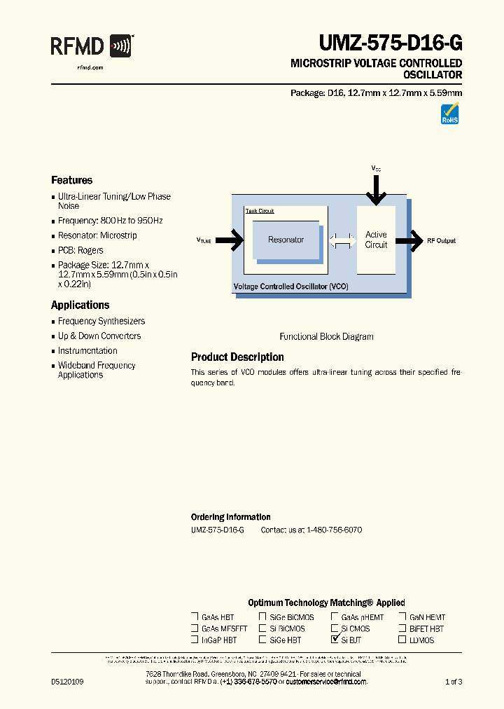 UMZ-575-D16-G_8933577.PDF Datasheet