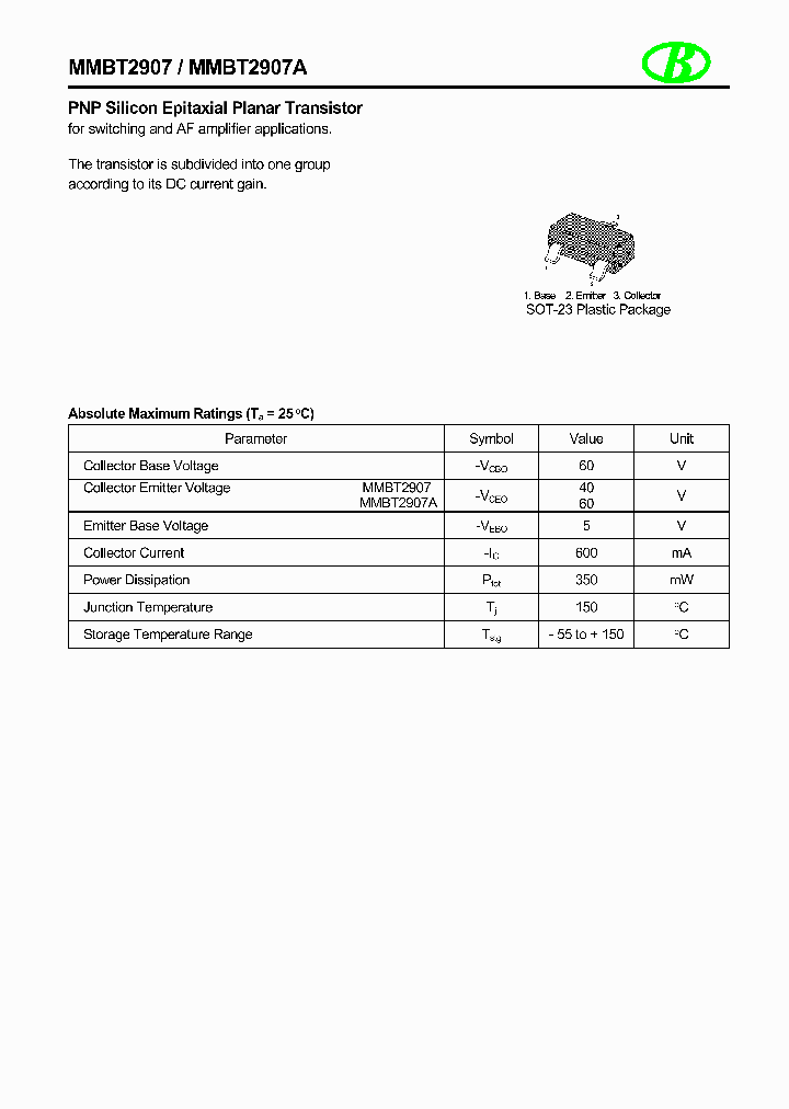 MMBT2907_8934075.PDF Datasheet