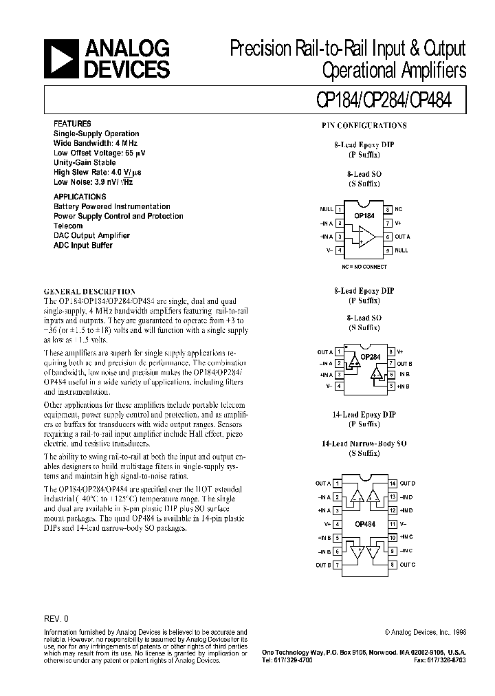 OP284ES_8935548.PDF Datasheet