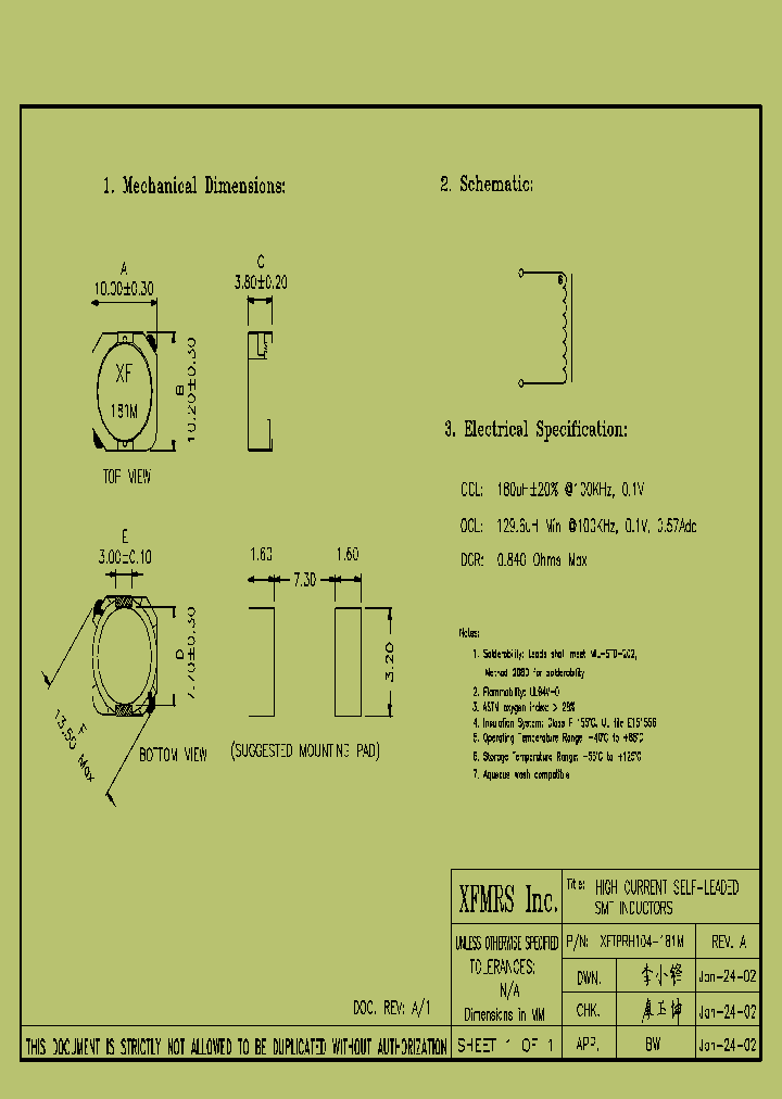 XFTPRH104-181M_8935437.PDF Datasheet