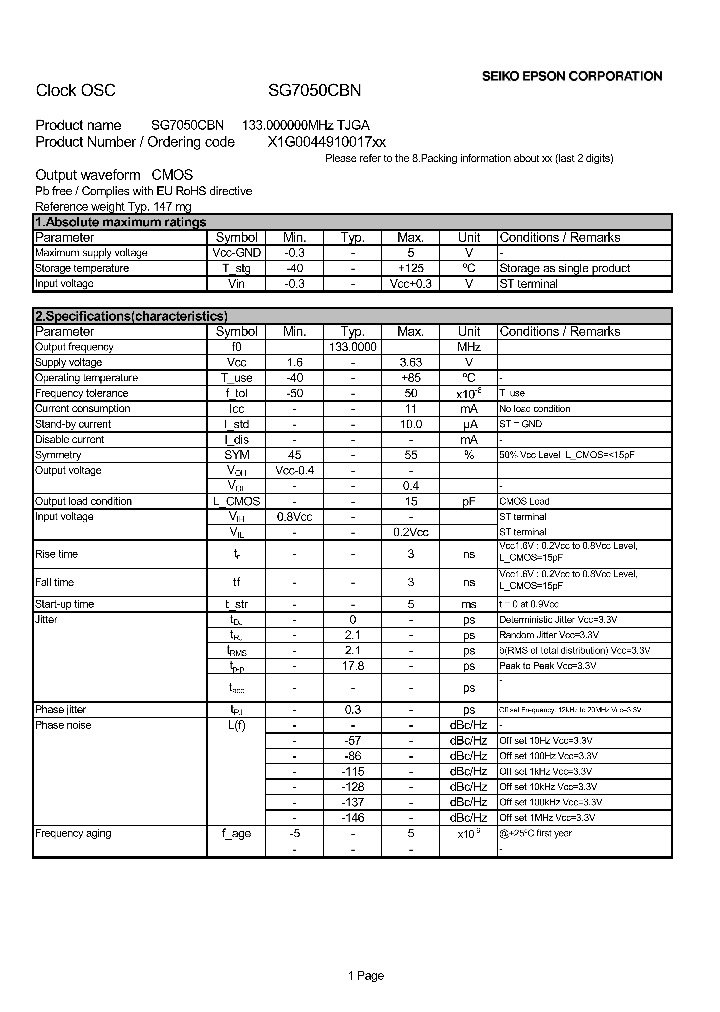 X1G004491001701_8939727.PDF Datasheet