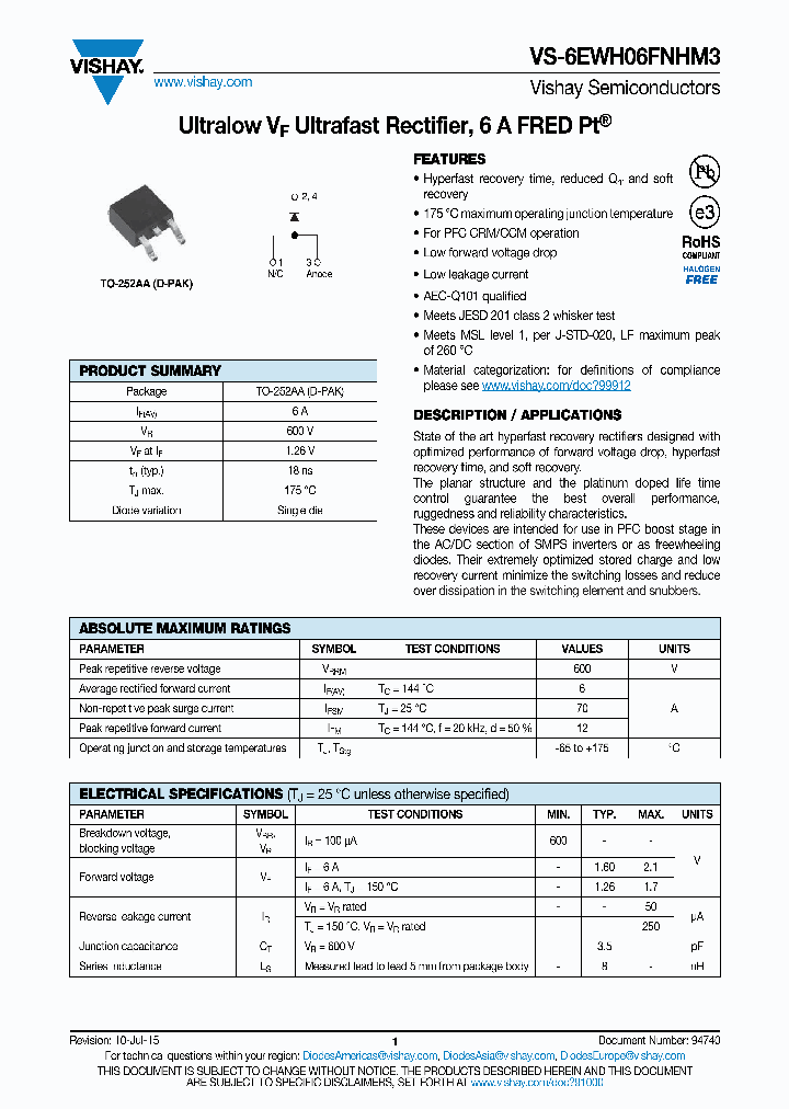 VS-6EWH06FNHM3_8939795.PDF Datasheet