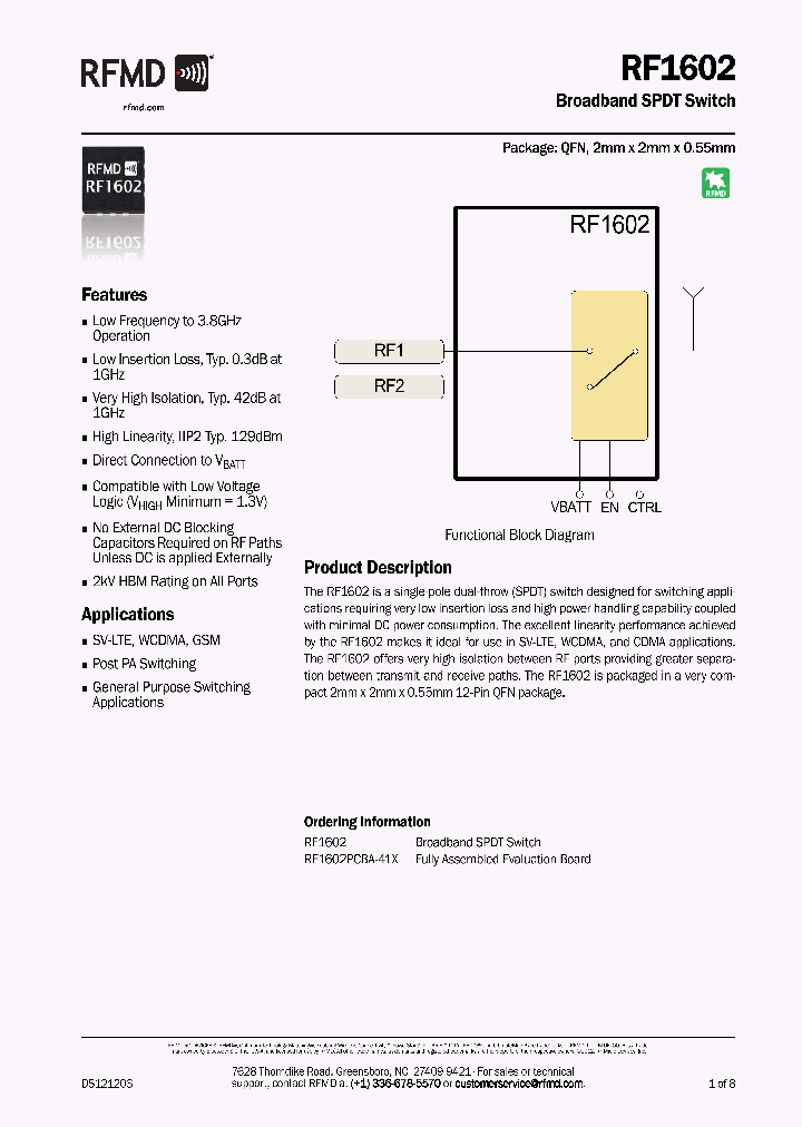 RF1602_8939917.PDF Datasheet