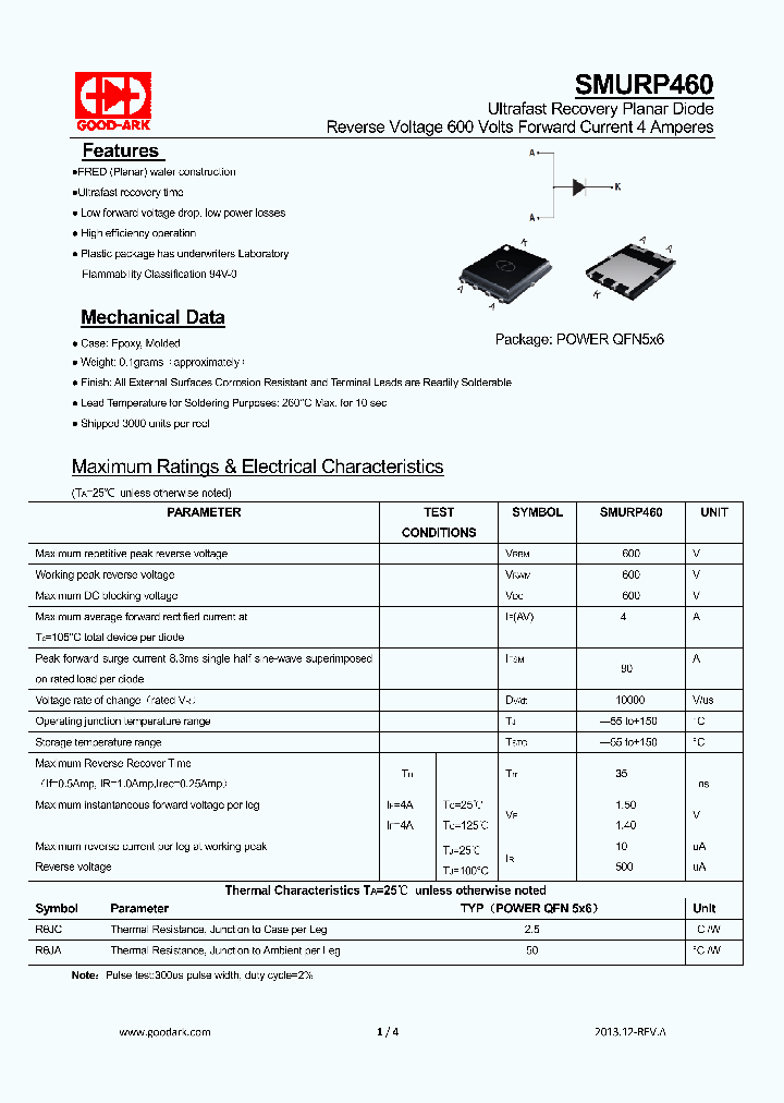 SMURP460_8940595.PDF Datasheet