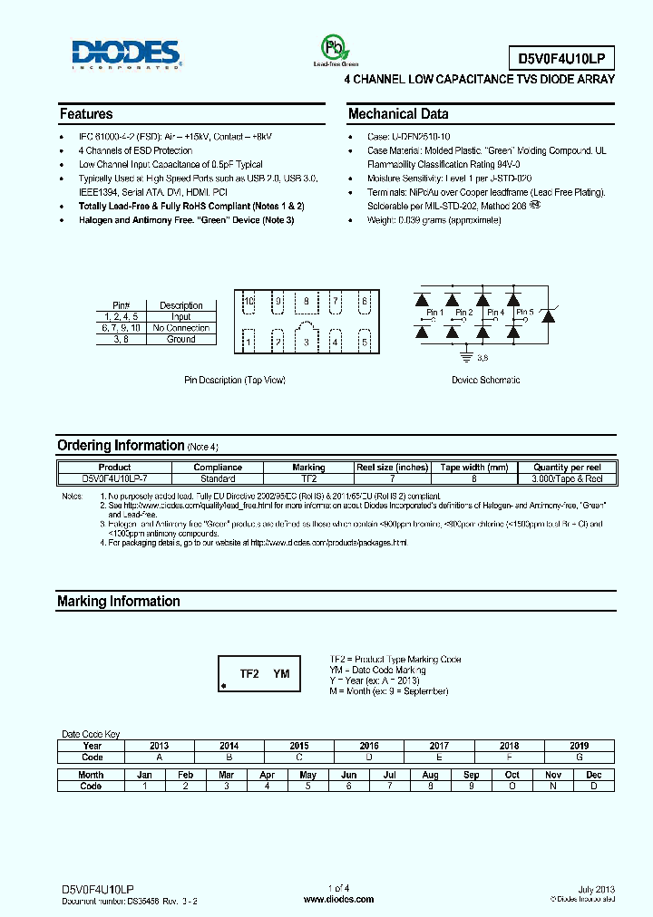 D5V0F4U10LP_8949155.PDF Datasheet