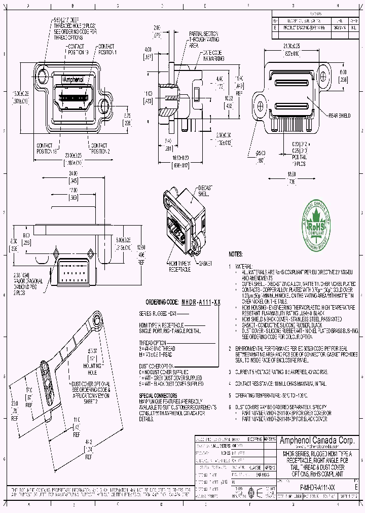 P-MHDR-A111-XX_8950803.PDF Datasheet