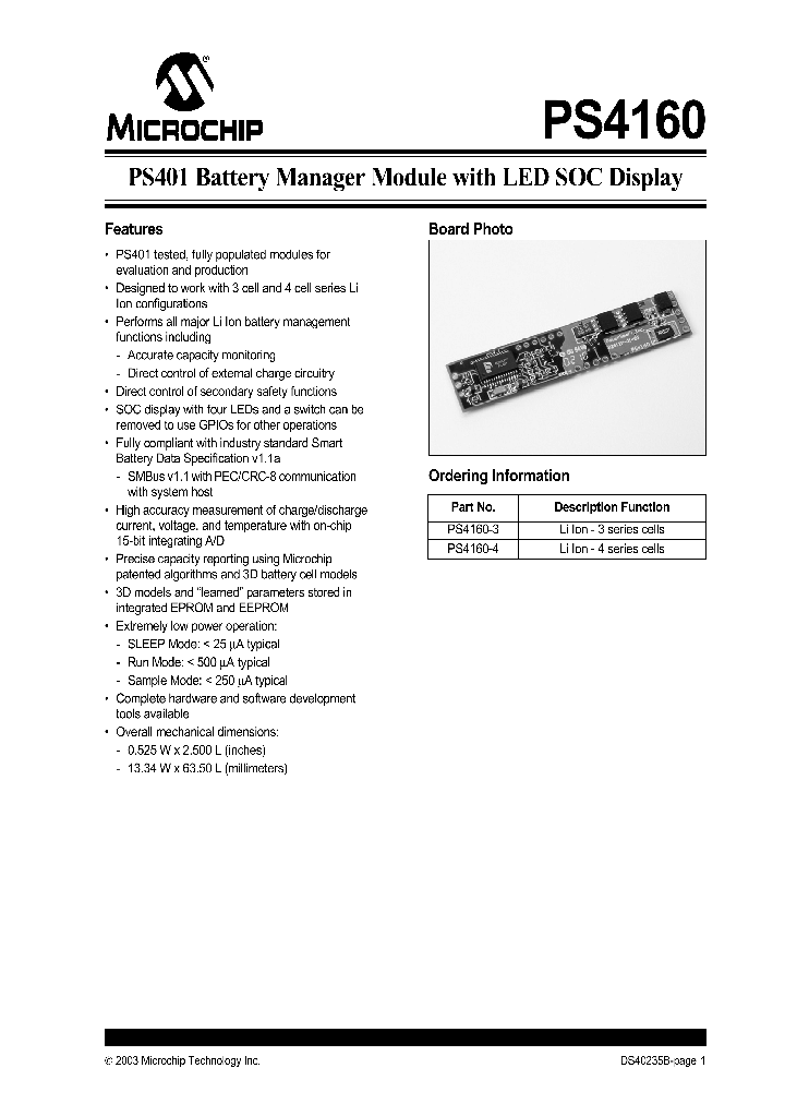 PS4160_8951155.PDF Datasheet