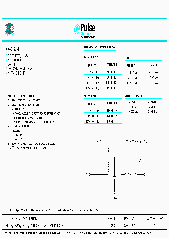 CX4012LNL_8955171.PDF Datasheet