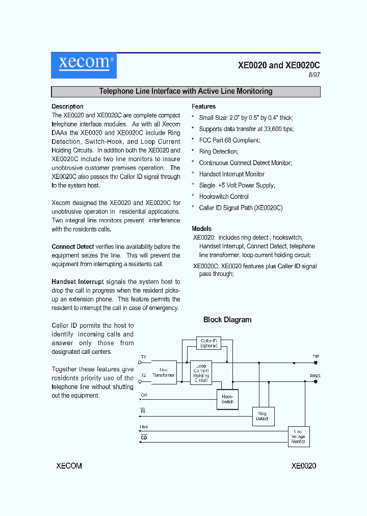 XE0020C_8955675.PDF Datasheet