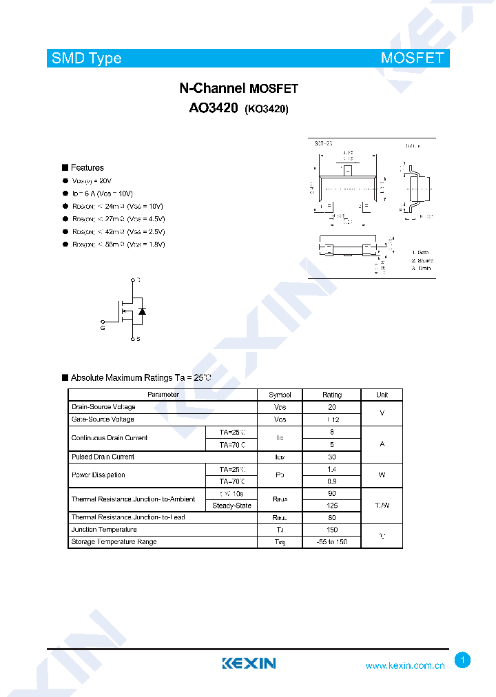 AO3420_8956125.PDF Datasheet