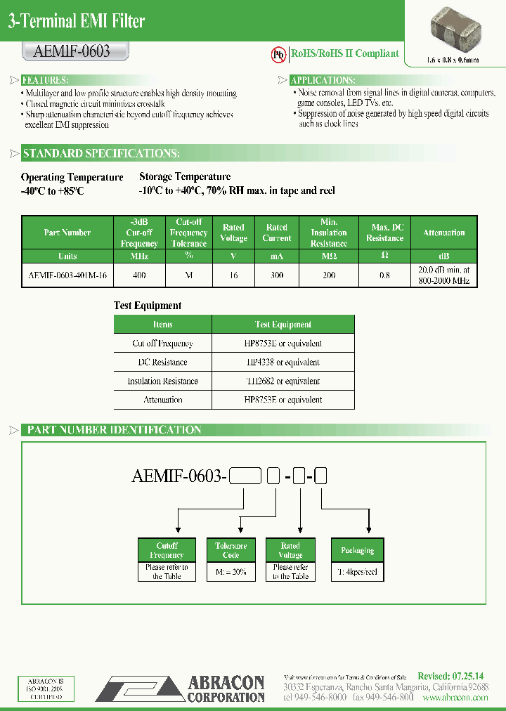 AEMIF-0603-401M-16_8956187.PDF Datasheet