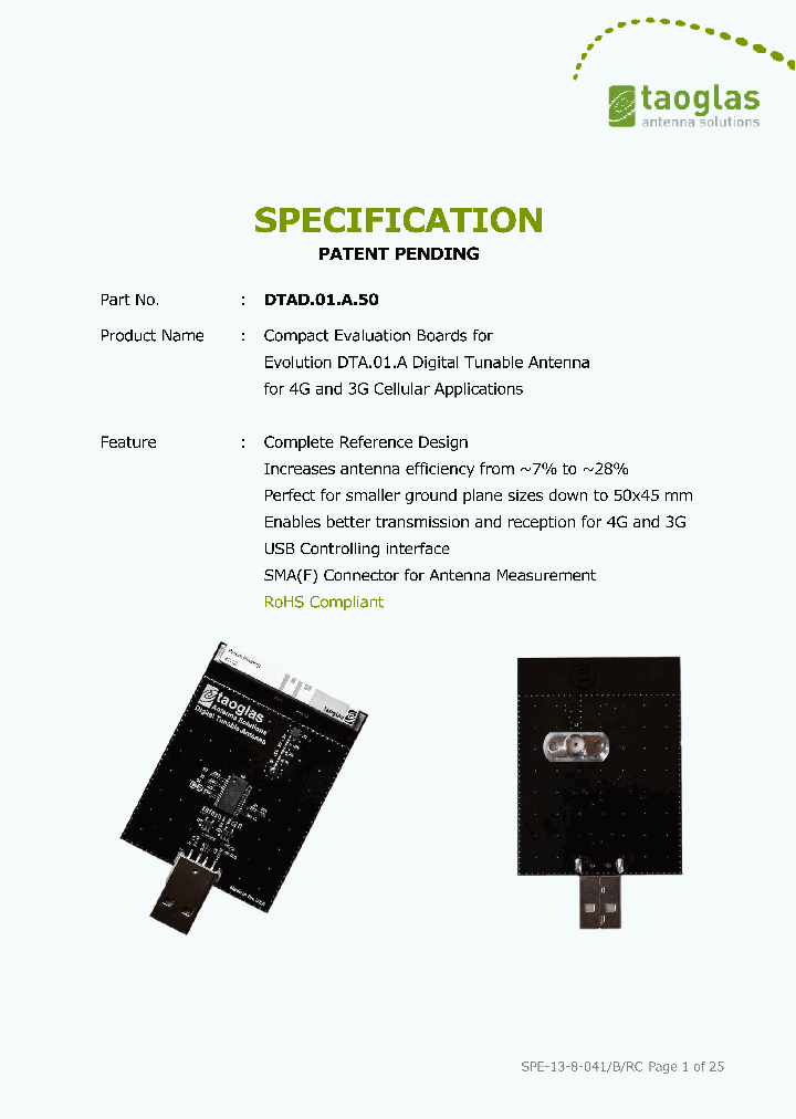 DTAD01A50_8957433.PDF Datasheet
