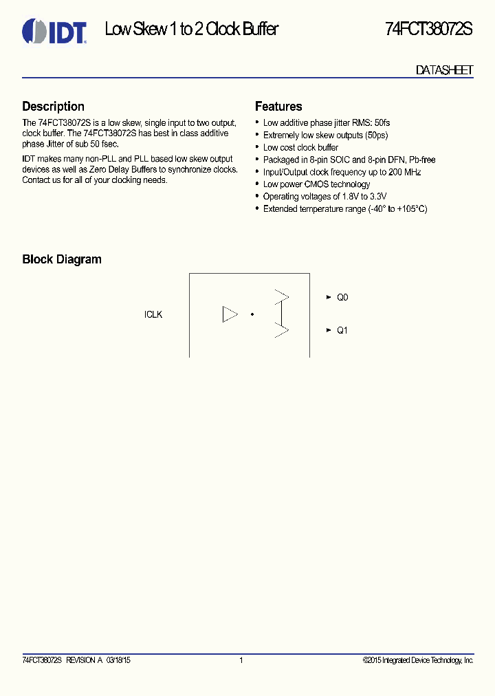 74FCT38072S_8960525.PDF Datasheet