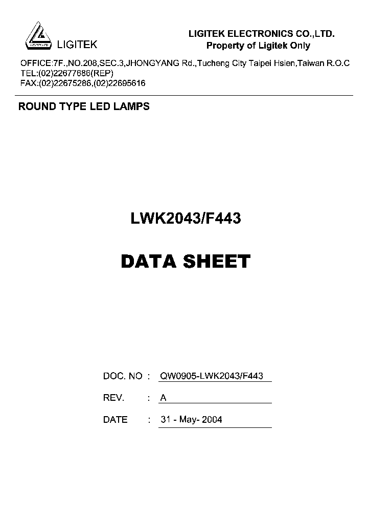LWK2043-F443_8960672.PDF Datasheet