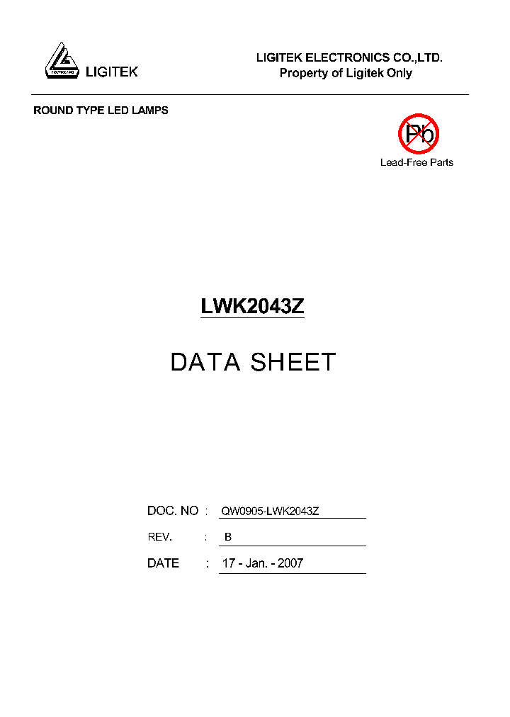 LWK2043Z_8960682.PDF Datasheet
