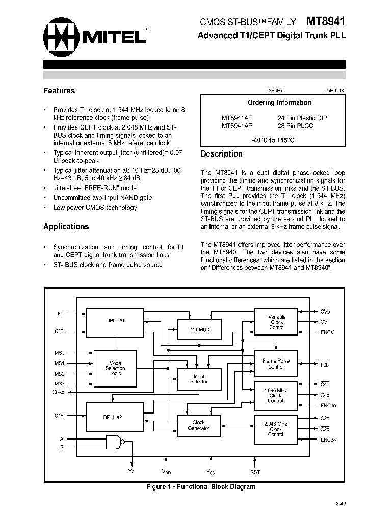 MT8941_8960714.PDF Datasheet