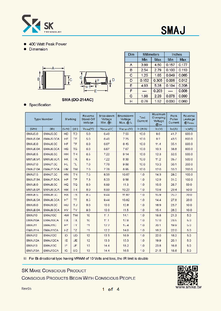 SMAJ_8960850.PDF Datasheet