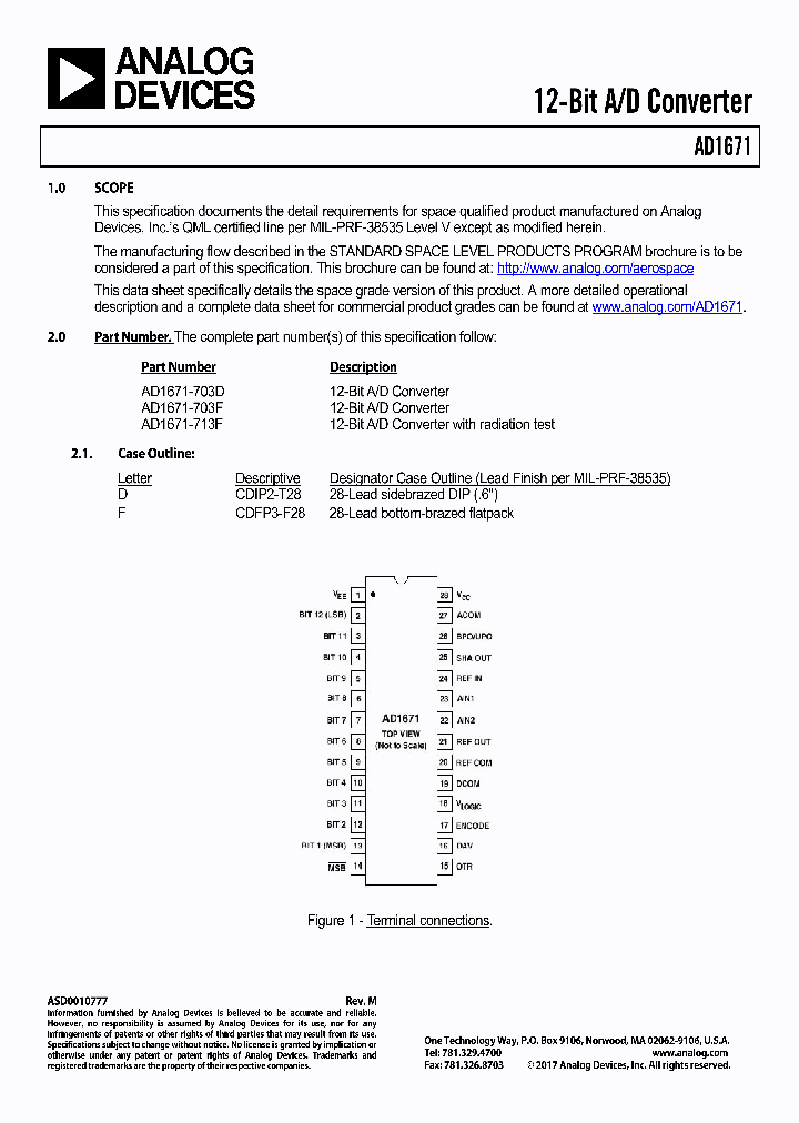 AD1671-17_8961850.PDF Datasheet