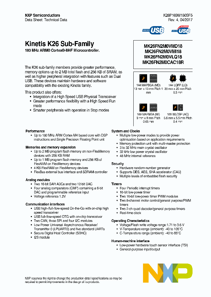 K26P169M180SF5_8968800.PDF Datasheet