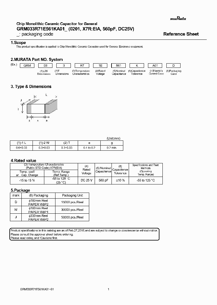 GRM033R71E561KA01_8973223.PDF Datasheet