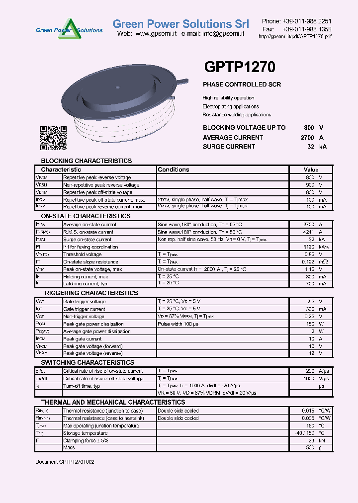 GPTP1270-17_8973724.PDF Datasheet