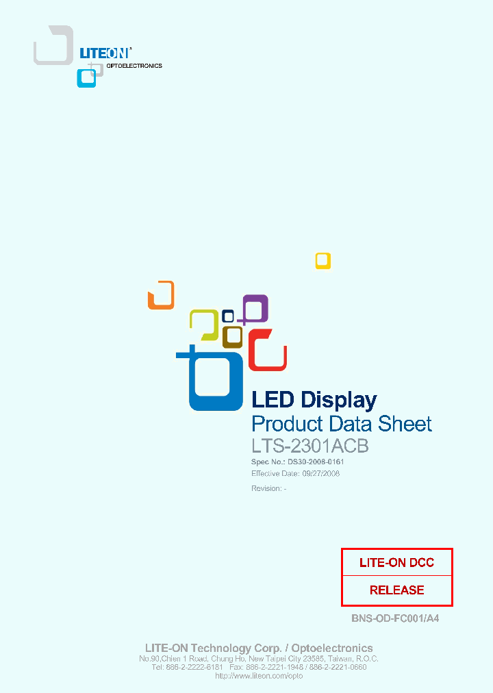 LTS-2301ACB_8974933.PDF Datasheet