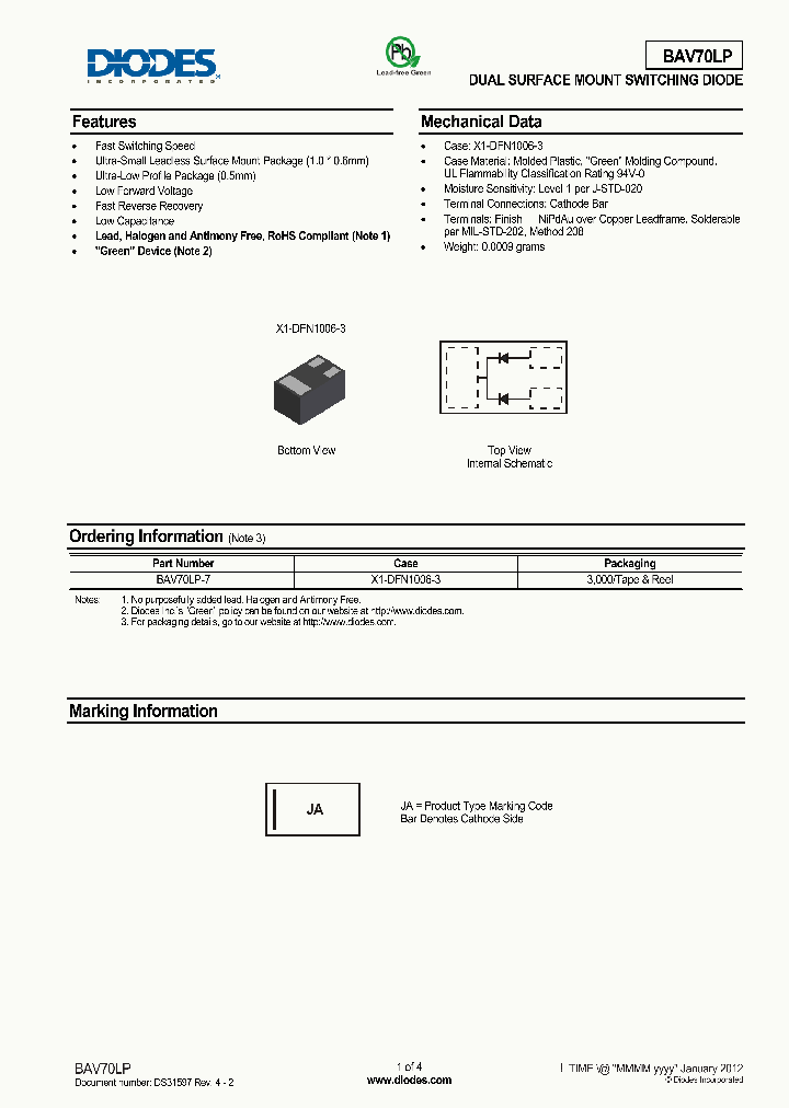 BAV70LP_8979798.PDF Datasheet