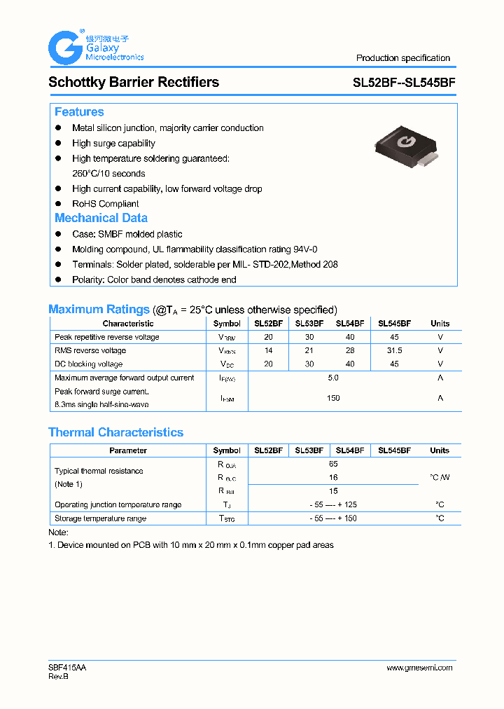 SL545BF_8980559.PDF Datasheet