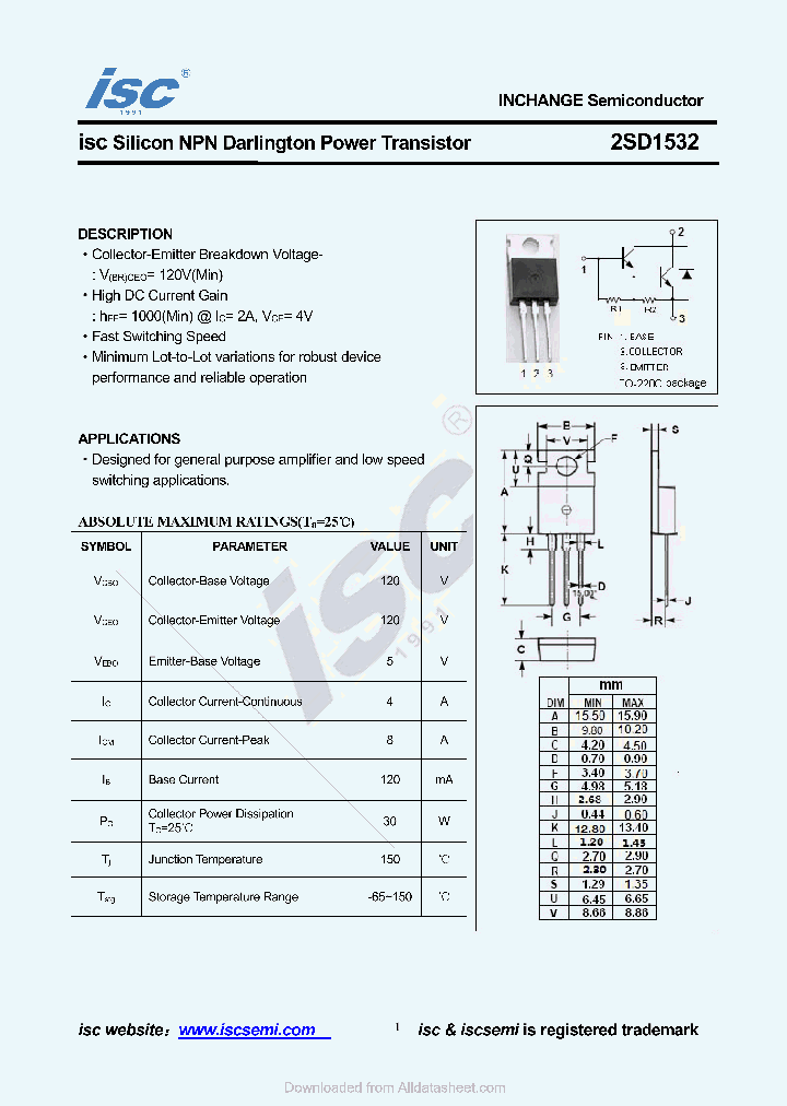 2SD1532_8985565.PDF Datasheet