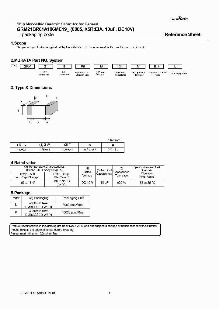 GRM21BR61A106ME19_8987405.PDF Datasheet