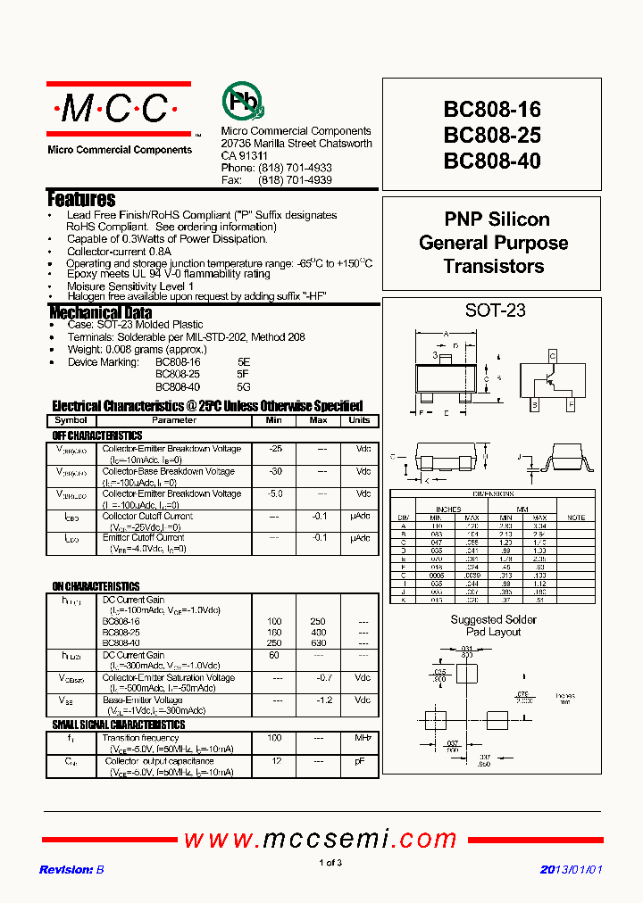 BC808-16_8987450.PDF Datasheet