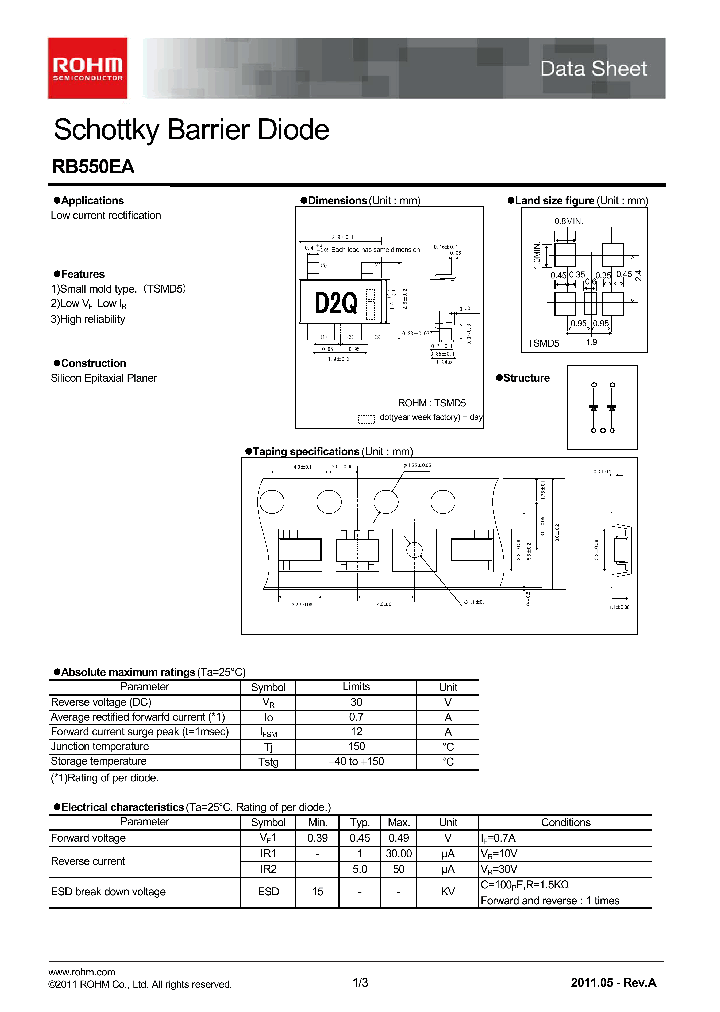 RB550EATR_8988508.PDF Datasheet