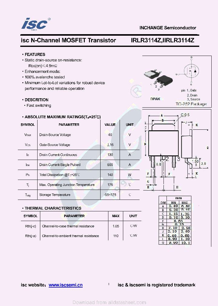 IIRLR3114Z_8990929.PDF Datasheet