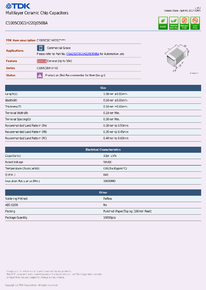 C1005C0G1H220J050BA-17_8991869.PDF Datasheet