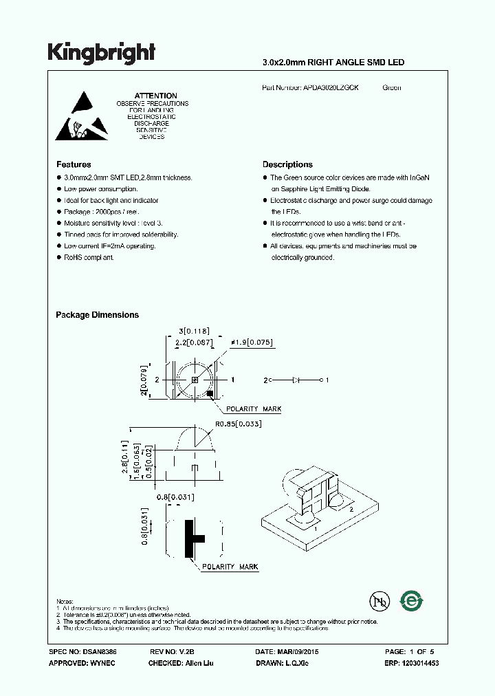 APDA3020LZGCK_8993448.PDF Datasheet