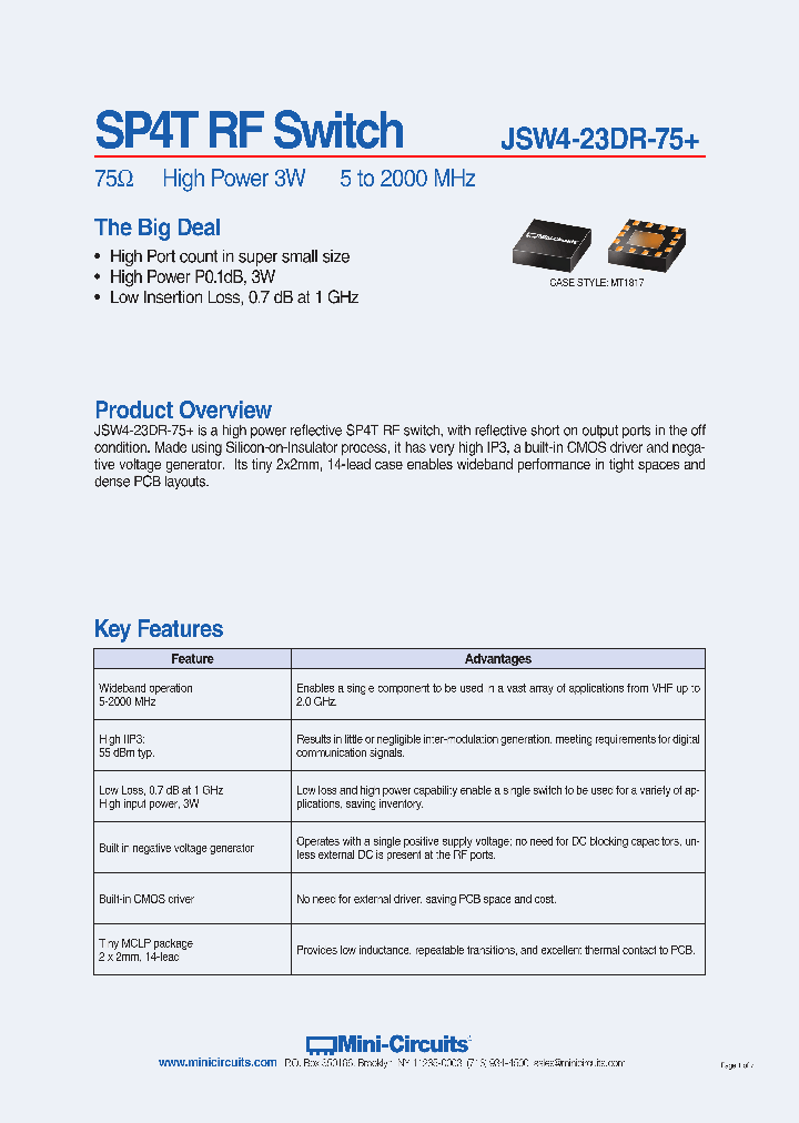 JSW4-23DR-75_8997517.PDF Datasheet