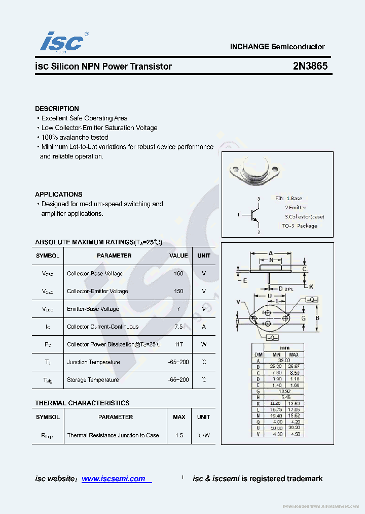 2N3865_8997645.PDF Datasheet