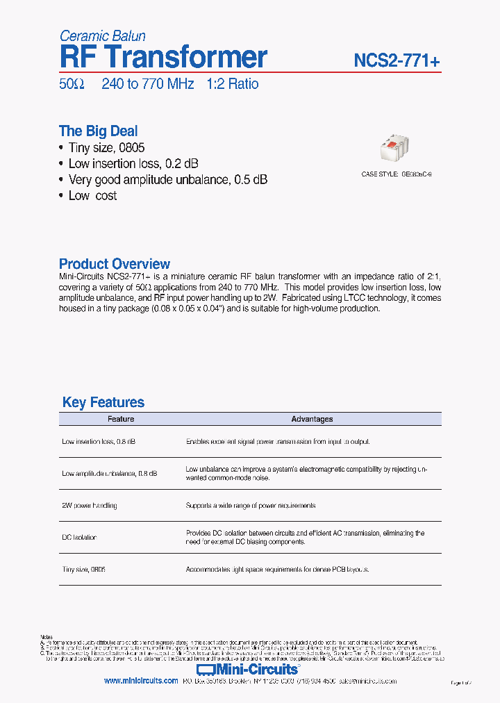 NCS2-771_8997718.PDF Datasheet