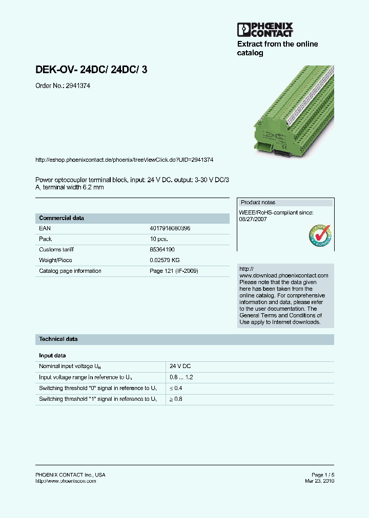 DEK-OV-24DC_9000152.PDF Datasheet