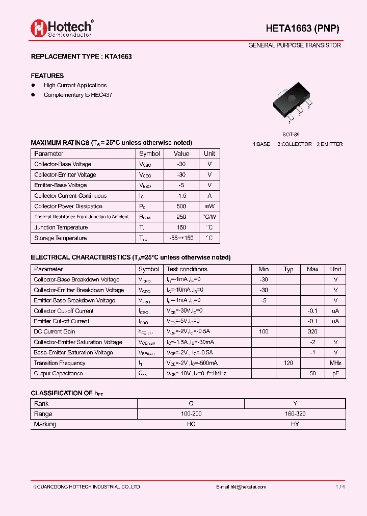 HETA1663_9000461.PDF Datasheet