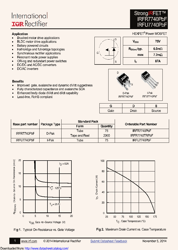 IRFU7740_9000807.PDF Datasheet