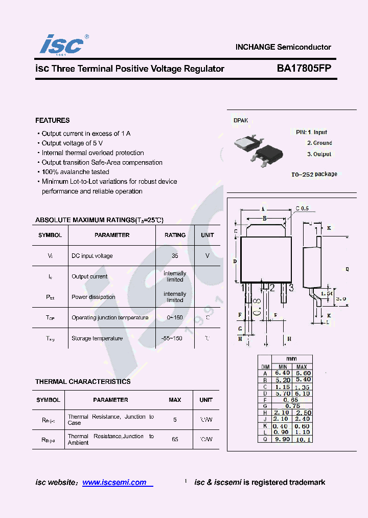 BA17805FP_9000990.PDF Datasheet