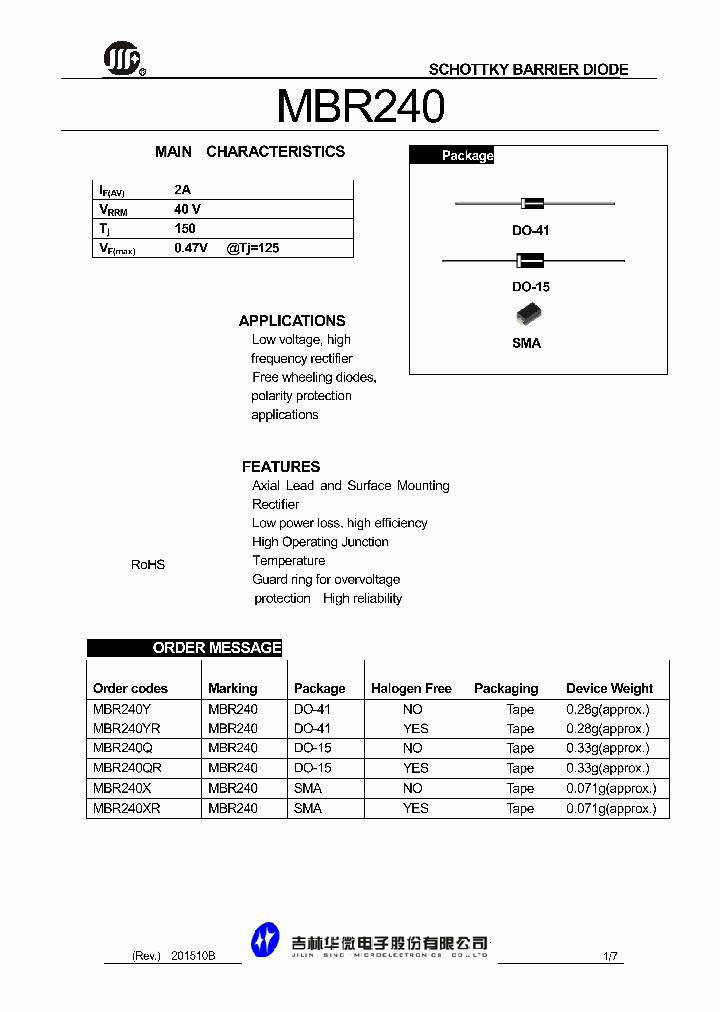 MBR240_9001273.PDF Datasheet