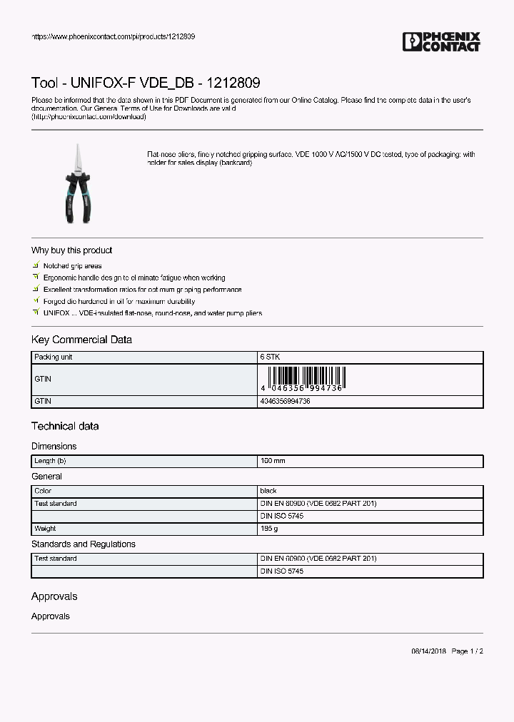 UNIFOX-F-VDE-DB_9002002.PDF Datasheet