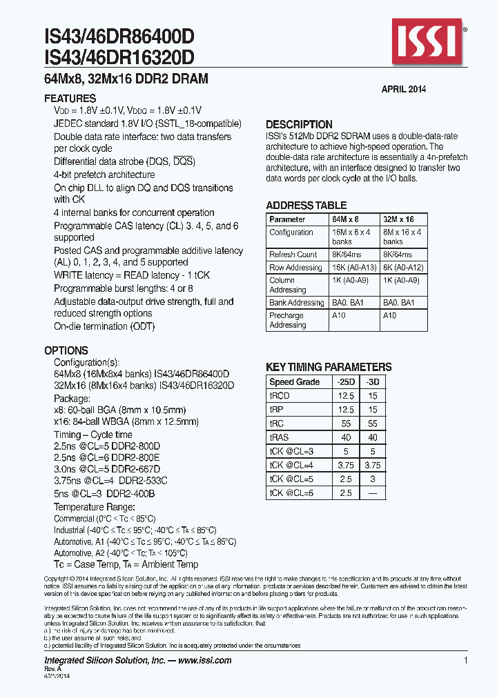 IS43DR16320D_9003605.PDF Datasheet